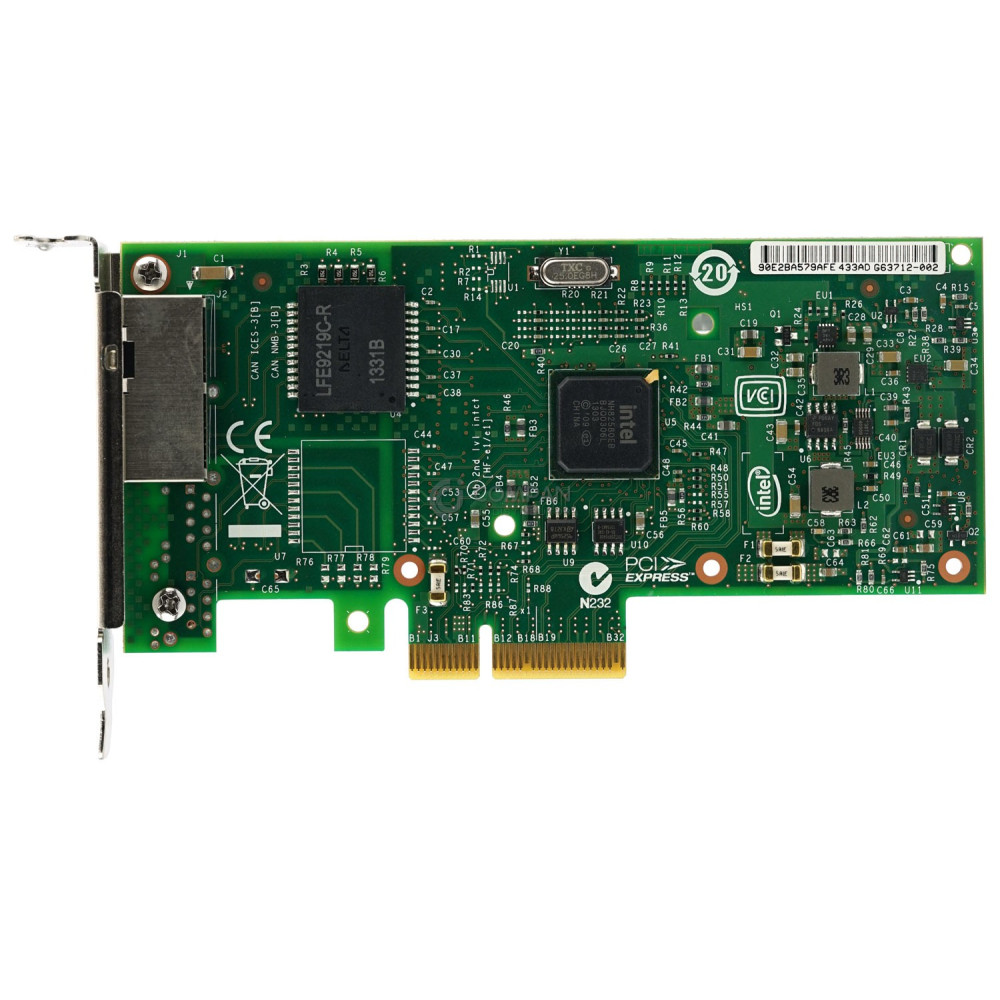 94Y5166 LP IBM INTEL I340-T2 DUAL PORT ETHERNET ADAPTER PCI-E LOW PROFILE